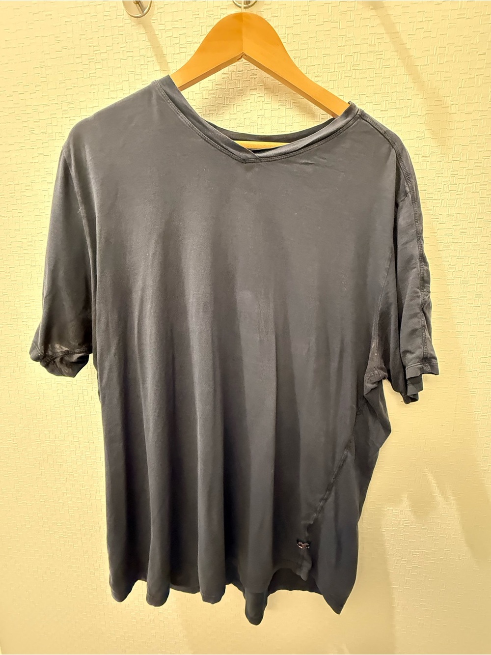 Good Man Brand Charcoal Dark Gray V-Neck T-Shirt XXL Luxury Premium Soft